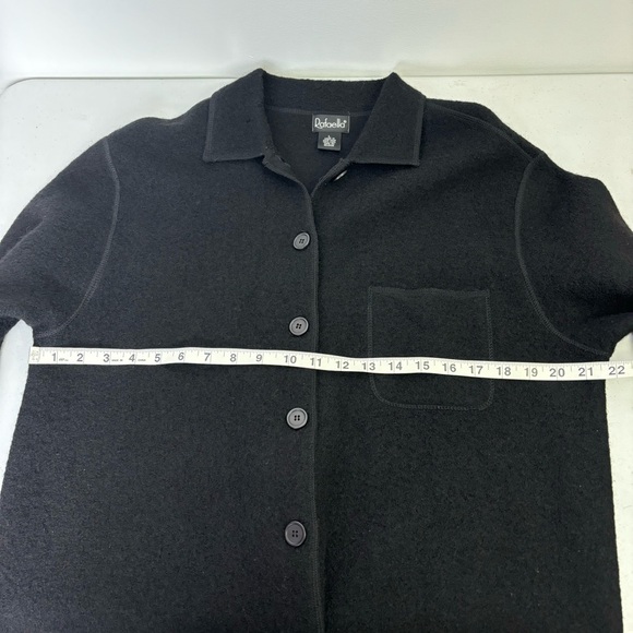 Rafaella Black Wool Sweater Jacket - Picture 5 of 5